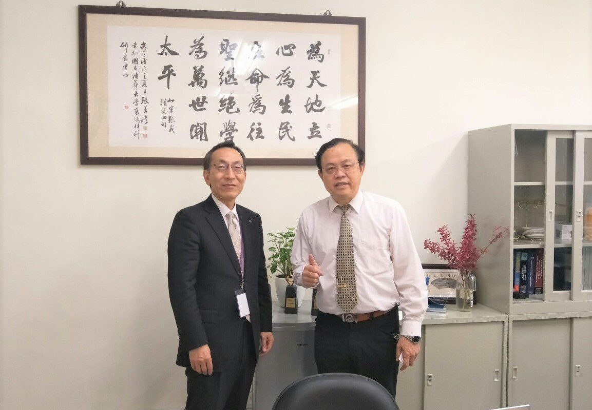日本東北大學校長、全球長、工學院院長來訪(108.12.20 )-1